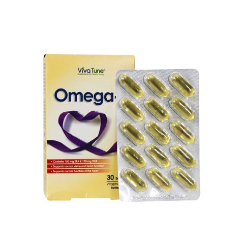 کپسول سافت ژل امگا 3 ویواتیون 30 عدد