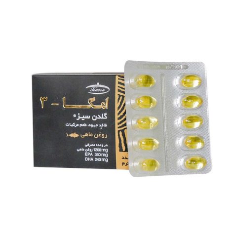 کپسول امگا 3 گلدن سیز کارن 50 عدد