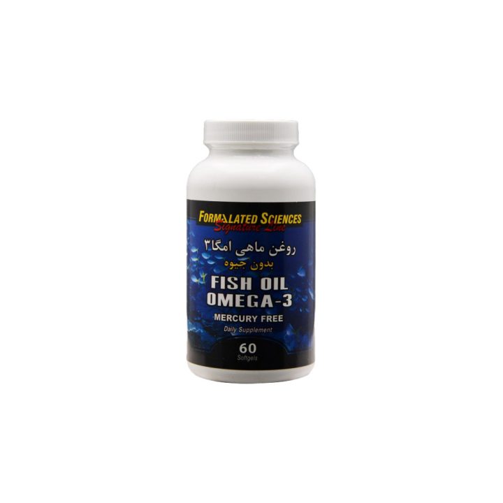 کپسول روغن ماهی امگا ۳ فرمولیتد ساینسز