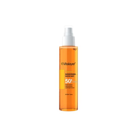 اسپری ضد آفتاب SPF50 ویتامین C ویتالیر 150 میلی لیتر