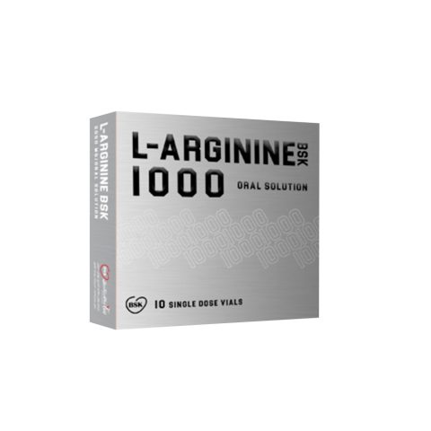 ویال ال آرژنین بی اس کی 1000 میلی گرم 10 عدد