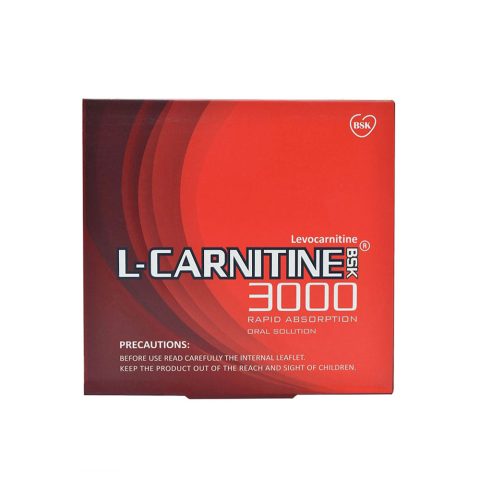 ویال خوراکی ال کارنیتین 3000 بی اس کی 10 عدد