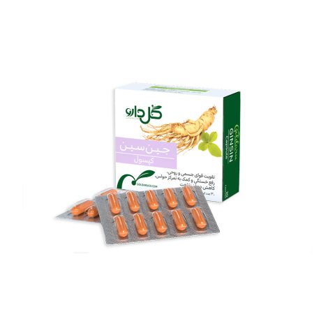 کپسول جین سین گل دارو 30 عدد