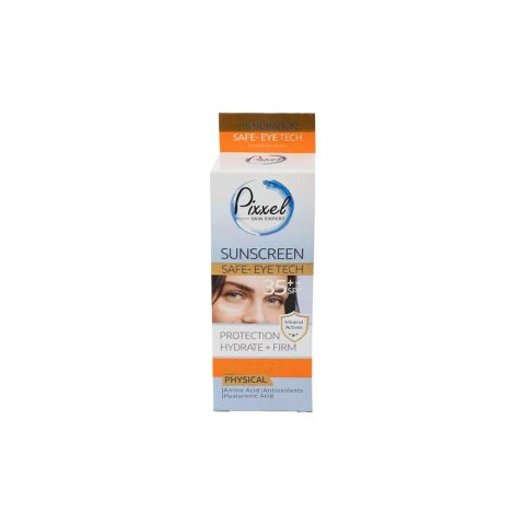 کرم ضد آفتاب دور چشم و صورت رنگی پیکسل مناسب برای انواع پوست با SPF35