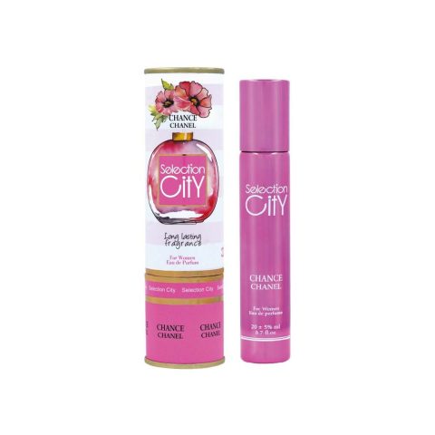 عطر جیبی زنانه سلکشن سیتی مدل شنل چنس