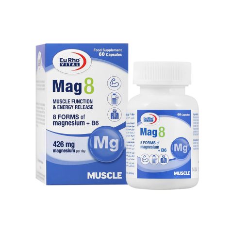 کپسول مگ 8 یوروویتال 60 عدد