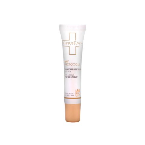 کرم دور چشم درمدن مدل دی پروتکل با SPF50