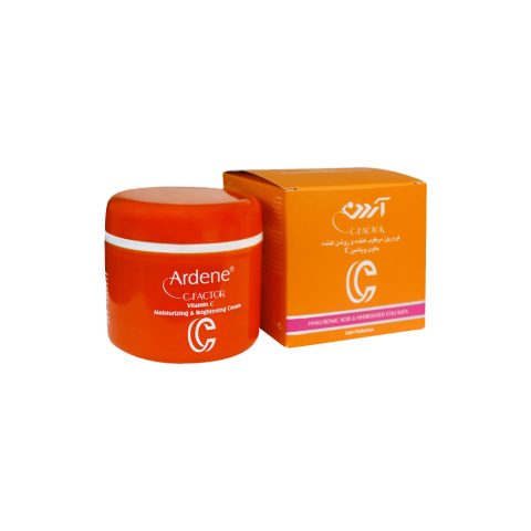کرم روز مرطوب کننده و روشن کننده آردن حاوی ویتامین سی با SPF15