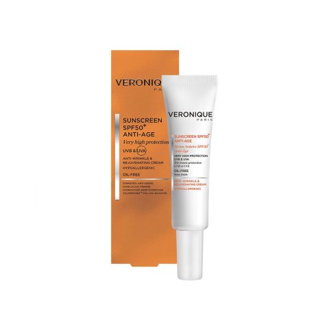 کرم ضد آفتاب ضد چروک SPF50 ورونیک 40 میلی لیتر